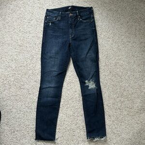 MOTHER Jeans Dark Wash